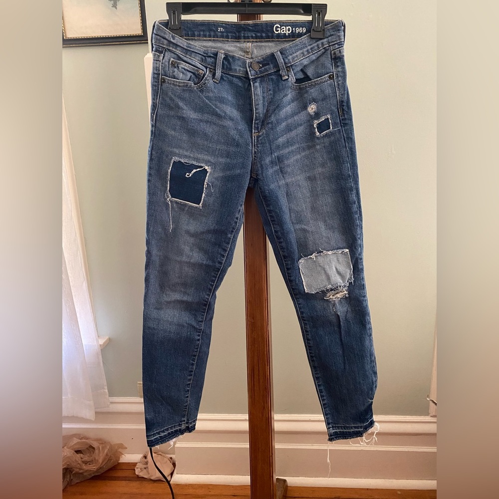 Gap Patch Jeans